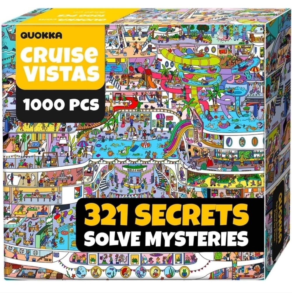 1000 Piece Jigsaw Puzzle for Adults Cruise Vistas